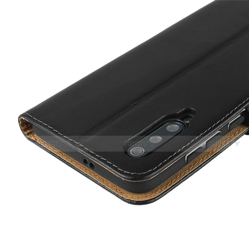 Funda de Cuero Cartera con Soporte para Xiaomi Mi 9 Negro