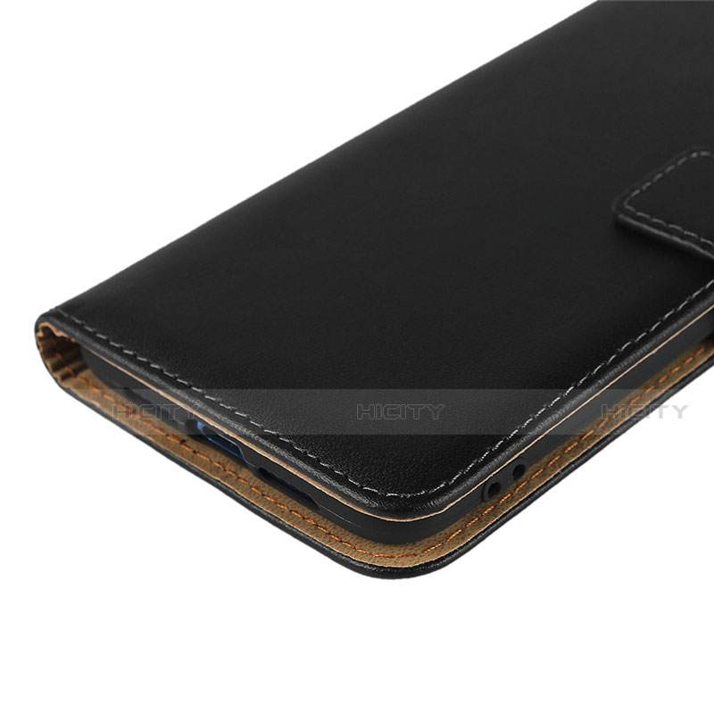 Funda de Cuero Cartera con Soporte para Xiaomi Mi 9 SE Negro