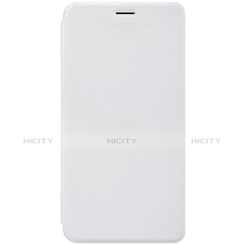 Funda de Cuero Cartera con Soporte para Xiaomi Mi Max 2 Blanco