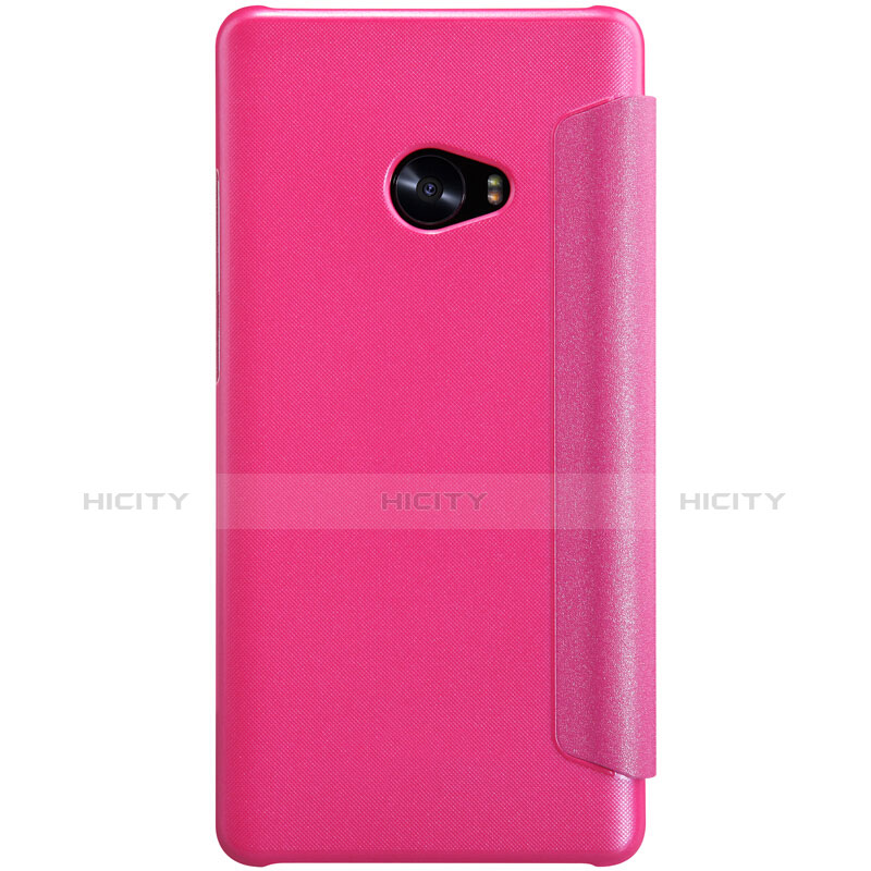 Funda de Cuero Cartera con Soporte para Xiaomi Mi Note 2 Special Edition Rosa Roja