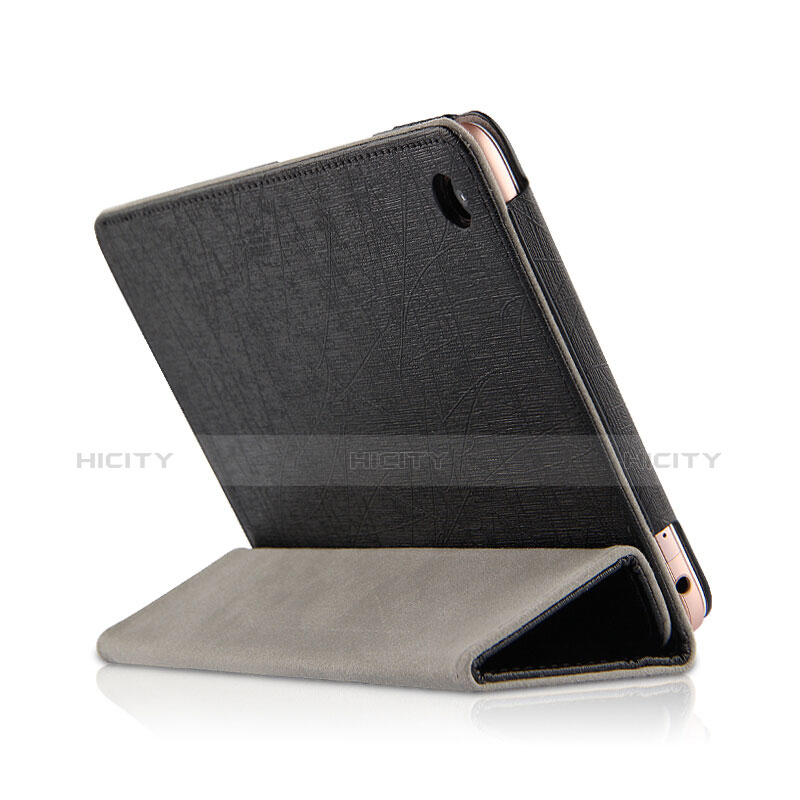 Funda de Cuero Cartera con Soporte para Xiaomi Mi Pad 4 Negro