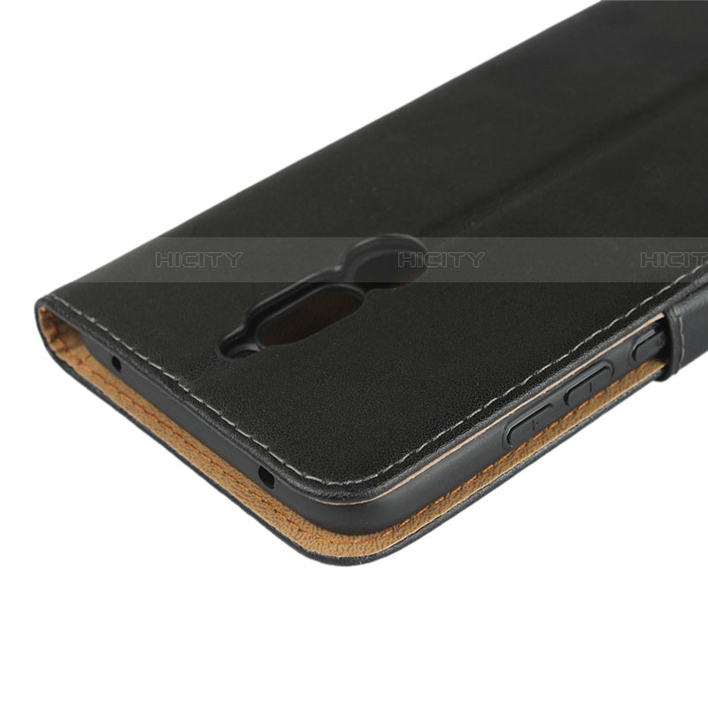 Funda de Cuero Cartera con Soporte para Xiaomi Redmi 8 Negro