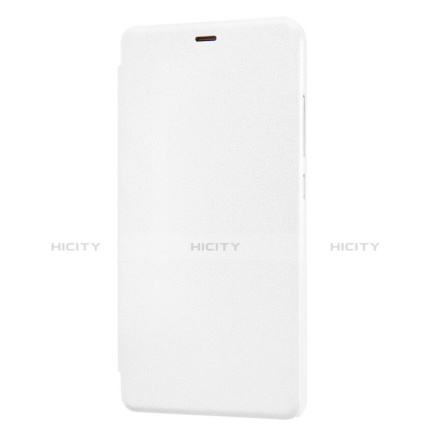 Funda de Cuero Cartera con Soporte para Xiaomi Redmi Note 3 Pro Blanco