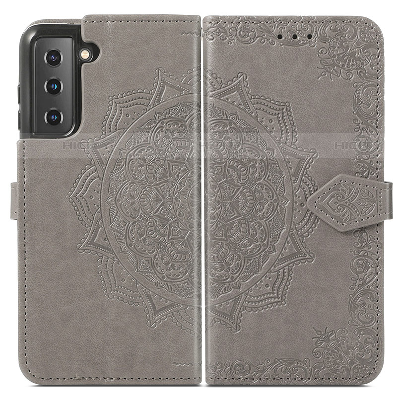 Funda de Cuero Cartera con Soporte Patron de Moda Carcasa A01D para Samsung Galaxy S21 Plus 5G