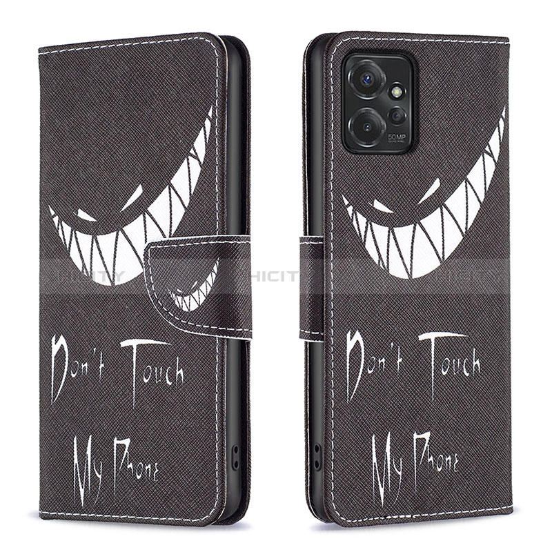 Funda de Cuero Cartera con Soporte Patron de Moda Carcasa B01F para Motorola Moto G Power 5G (2023)