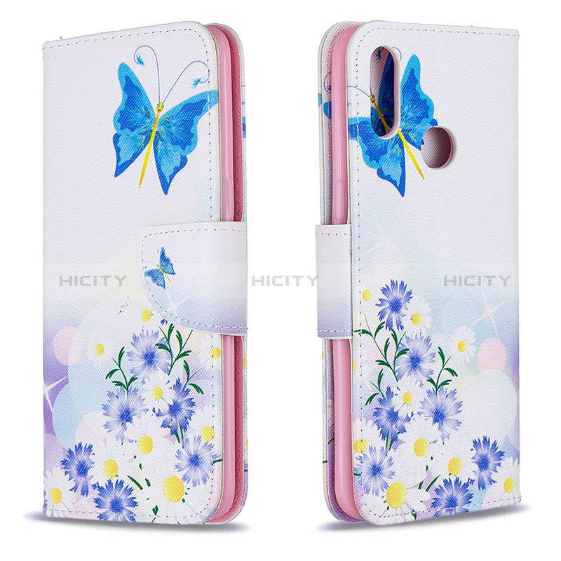 Funda de Cuero Cartera con Soporte Patron de Moda Carcasa B01F para Samsung Galaxy A10s