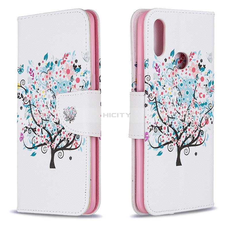 Funda de Cuero Cartera con Soporte Patron de Moda Carcasa B01F para Samsung Galaxy A10s