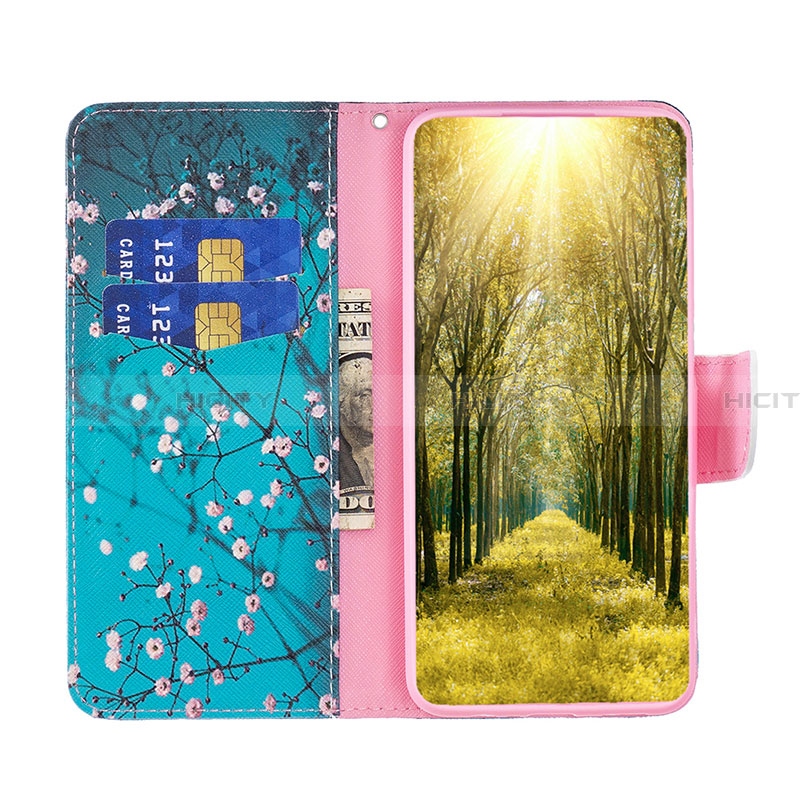 Funda de Cuero Cartera con Soporte Patron de Moda Carcasa B01F para Samsung Galaxy A23s