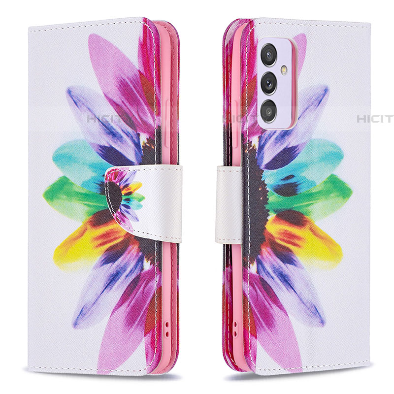 Funda de Cuero Cartera con Soporte Patron de Moda Carcasa B01F para Samsung Galaxy A24 4G