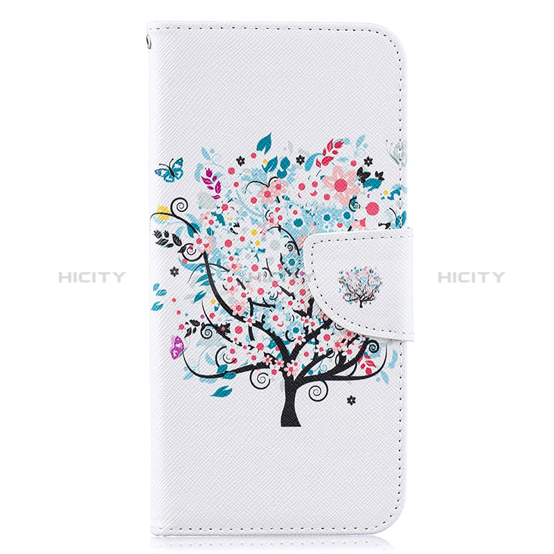 Funda de Cuero Cartera con Soporte Patron de Moda Carcasa B01F para Samsung Galaxy A30S