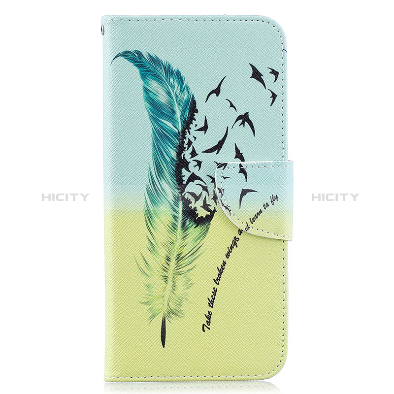 Funda de Cuero Cartera con Soporte Patron de Moda Carcasa B01F para Samsung Galaxy A30S