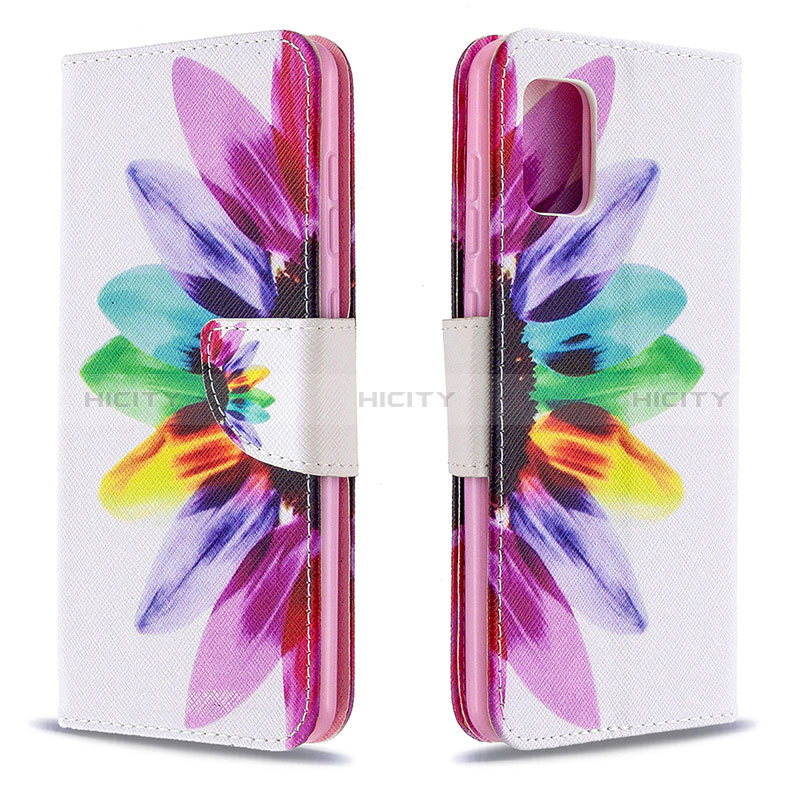 Funda de Cuero Cartera con Soporte Patron de Moda Carcasa B01F para Samsung Galaxy A31 Multicolor