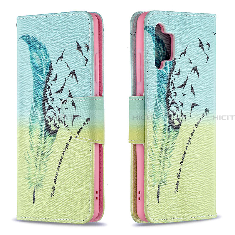 Funda de Cuero Cartera con Soporte Patron de Moda Carcasa B01F para Samsung Galaxy A32 4G