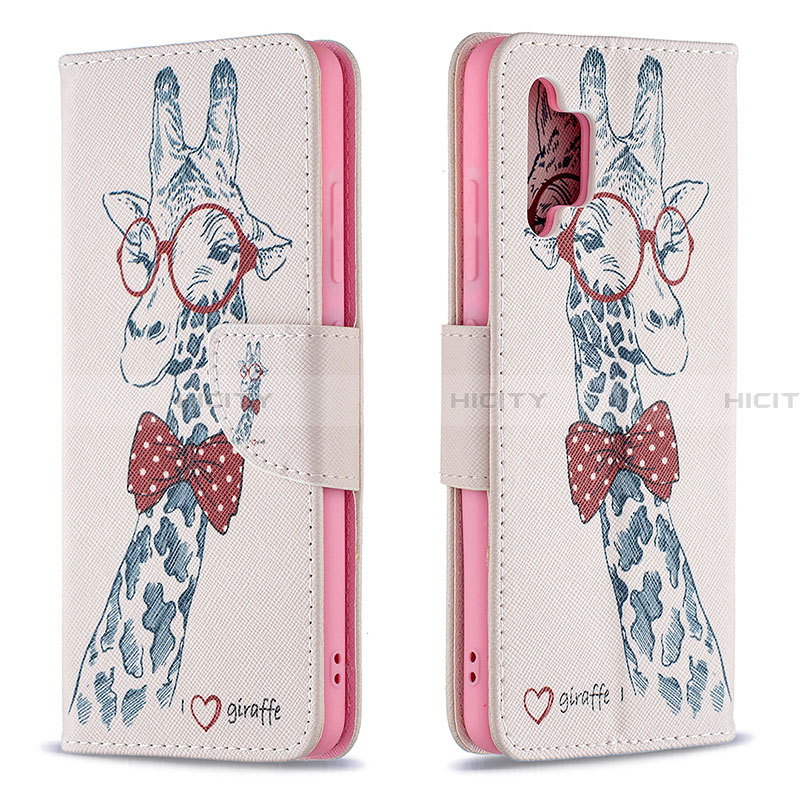 Funda de Cuero Cartera con Soporte Patron de Moda Carcasa B01F para Samsung Galaxy A32 4G