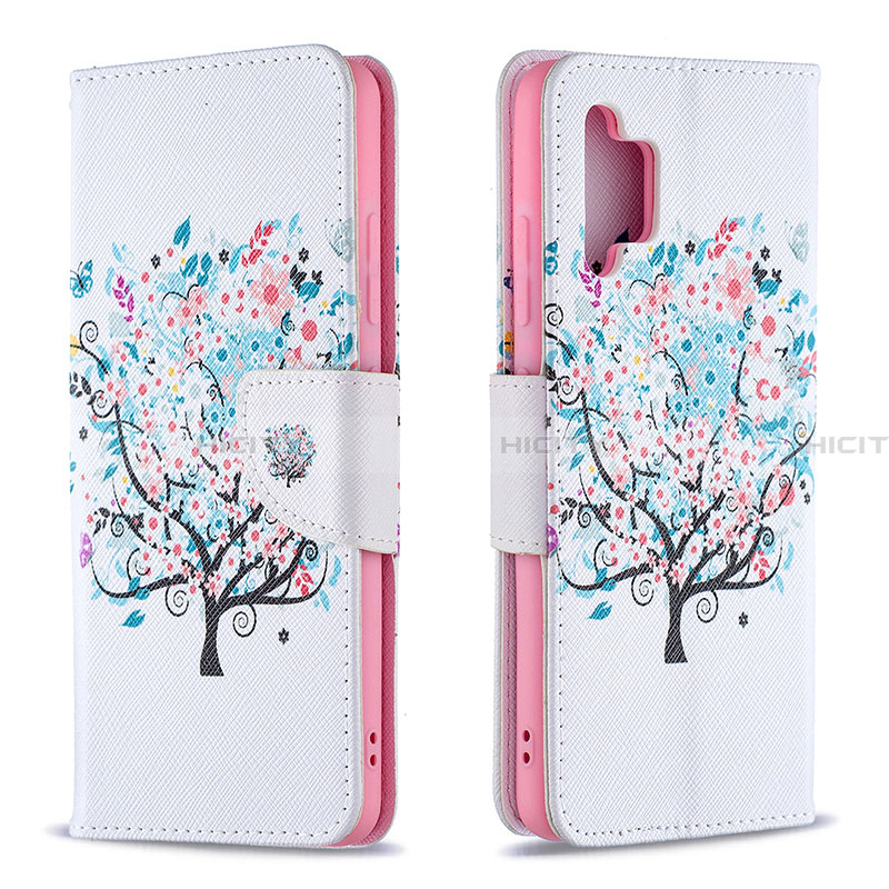 Funda de Cuero Cartera con Soporte Patron de Moda Carcasa B01F para Samsung Galaxy A32 5G