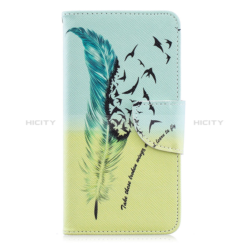 Funda de Cuero Cartera con Soporte Patron de Moda Carcasa B01F para Samsung Galaxy A40