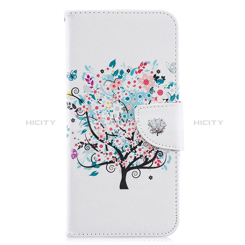 Funda de Cuero Cartera con Soporte Patron de Moda Carcasa B01F para Samsung Galaxy A70