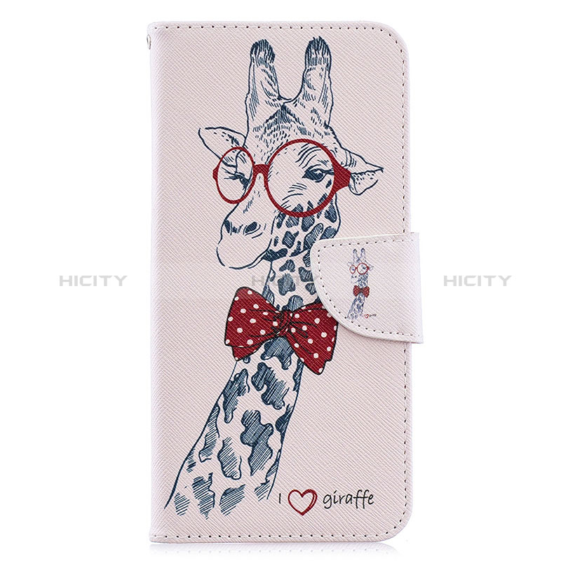 Funda de Cuero Cartera con Soporte Patron de Moda Carcasa B01F para Samsung Galaxy A70