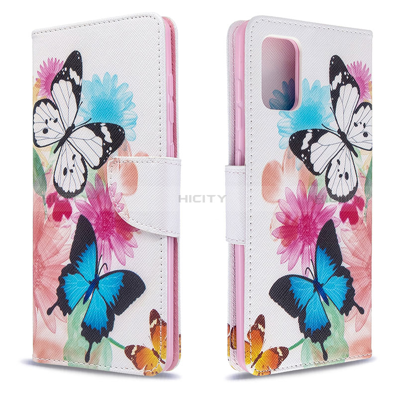 Funda de Cuero Cartera con Soporte Patron de Moda Carcasa B01F para Samsung Galaxy A71 4G A715