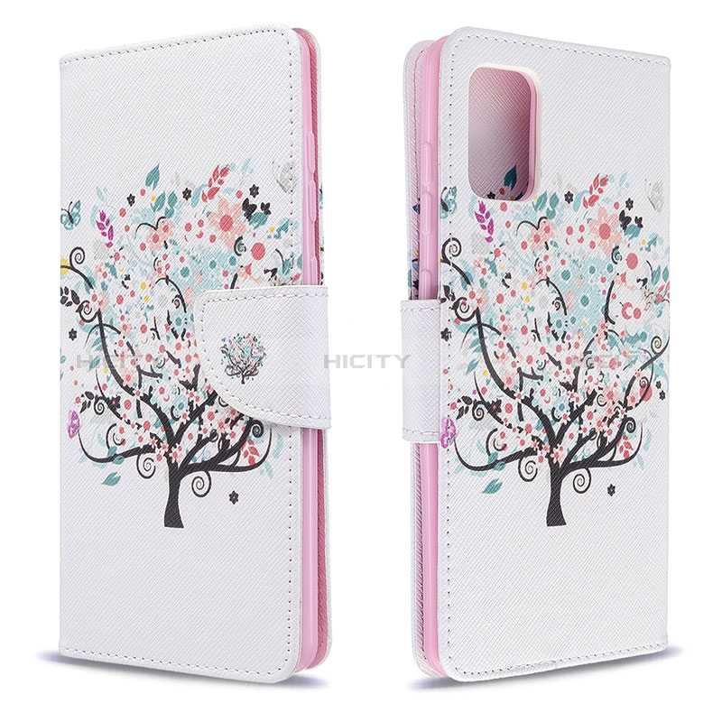 Funda de Cuero Cartera con Soporte Patron de Moda Carcasa B01F para Samsung Galaxy A71 5G