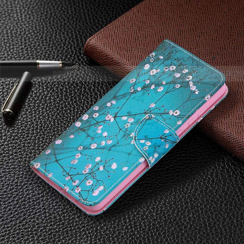 Funda de Cuero Cartera con Soporte Patron de Moda Carcasa B01F para Samsung Galaxy A72 4G