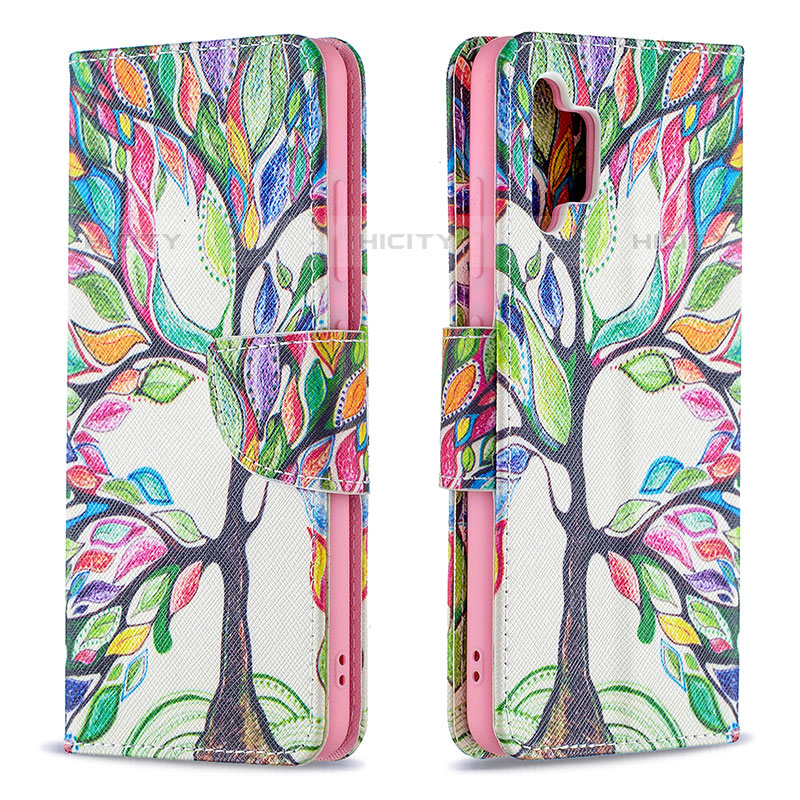 Funda de Cuero Cartera con Soporte Patron de Moda Carcasa B01F para Samsung Galaxy M32 5G