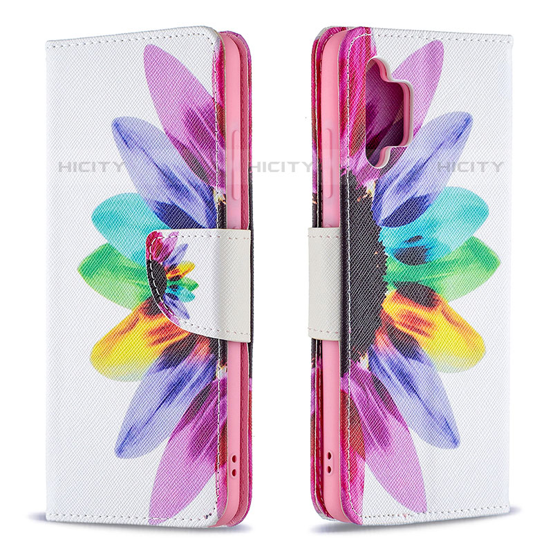 Funda de Cuero Cartera con Soporte Patron de Moda Carcasa B01F para Samsung Galaxy M32 5G