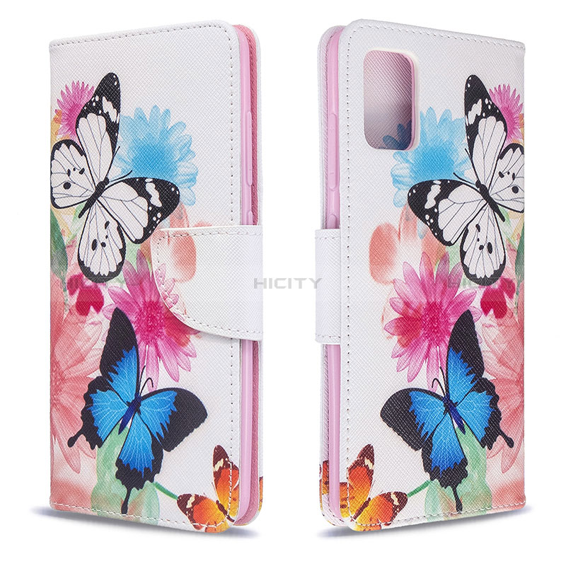 Funda de Cuero Cartera con Soporte Patron de Moda Carcasa B01F para Samsung Galaxy M40S Vistoso