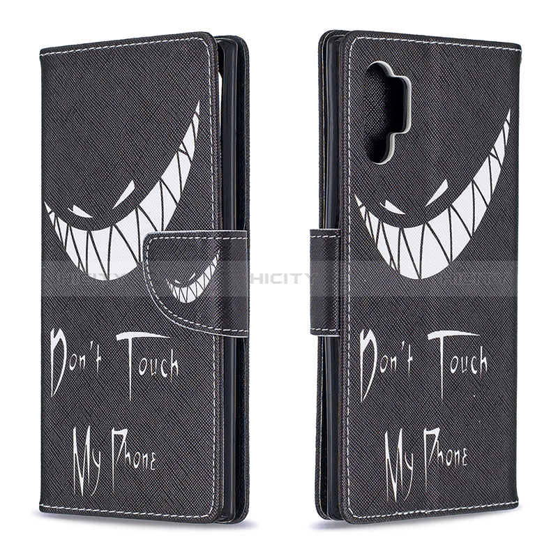 Funda de Cuero Cartera con Soporte Patron de Moda Carcasa B01F para Samsung Galaxy Note 10 Plus 5G