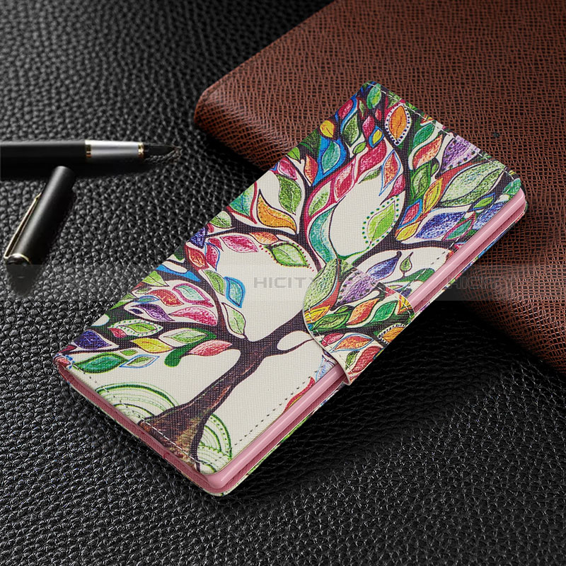 Funda de Cuero Cartera con Soporte Patron de Moda Carcasa B01F para Samsung Galaxy Note 10 Plus 5G