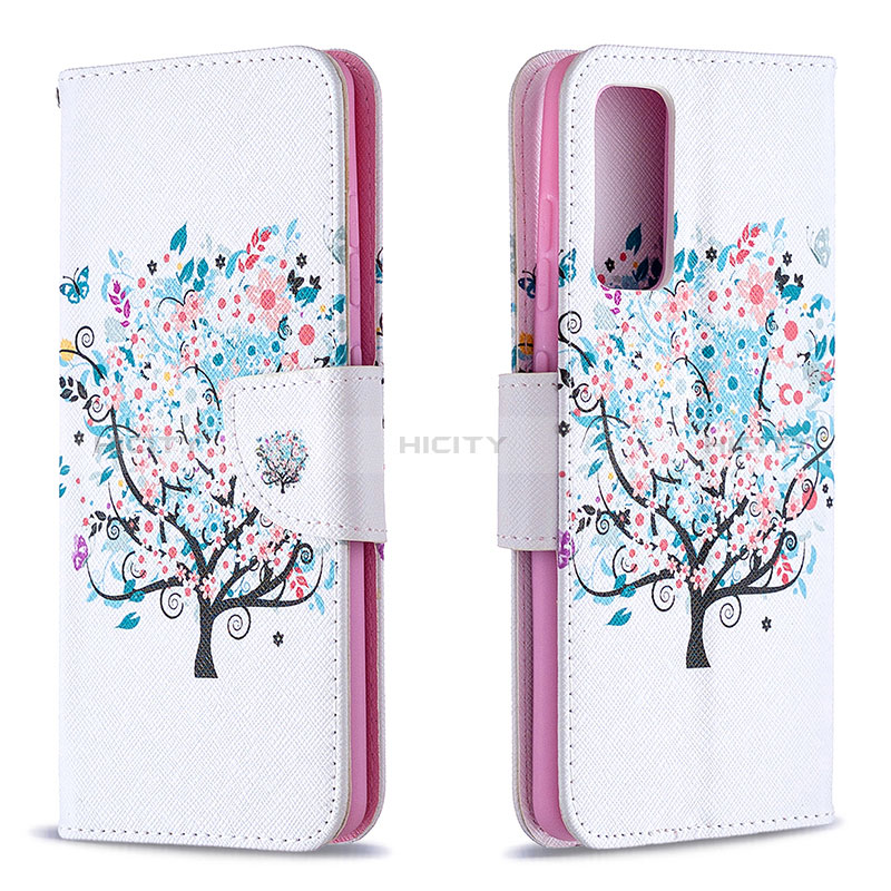 Funda de Cuero Cartera con Soporte Patron de Moda Carcasa B01F para Samsung Galaxy S20 FE (2022) 5G