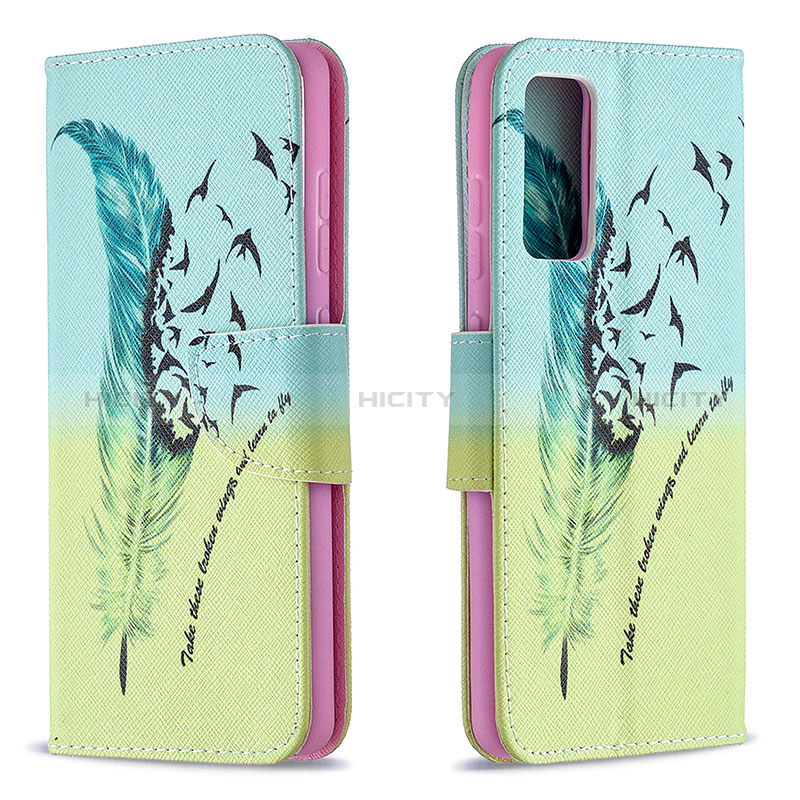 Funda de Cuero Cartera con Soporte Patron de Moda Carcasa B01F para Samsung Galaxy S20 FE (2022) 5G