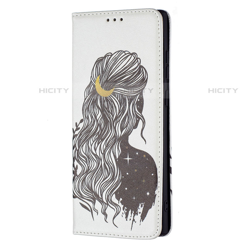 Funda de Cuero Cartera con Soporte Patron de Moda Carcasa B01F para Samsung Galaxy S22 Ultra 5G