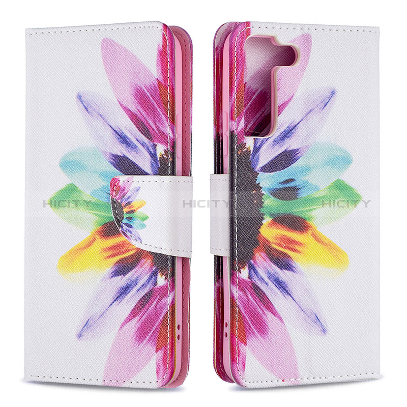 Funda de Cuero Cartera con Soporte Patron de Moda Carcasa B01F para Samsung Galaxy S24 Plus 5G