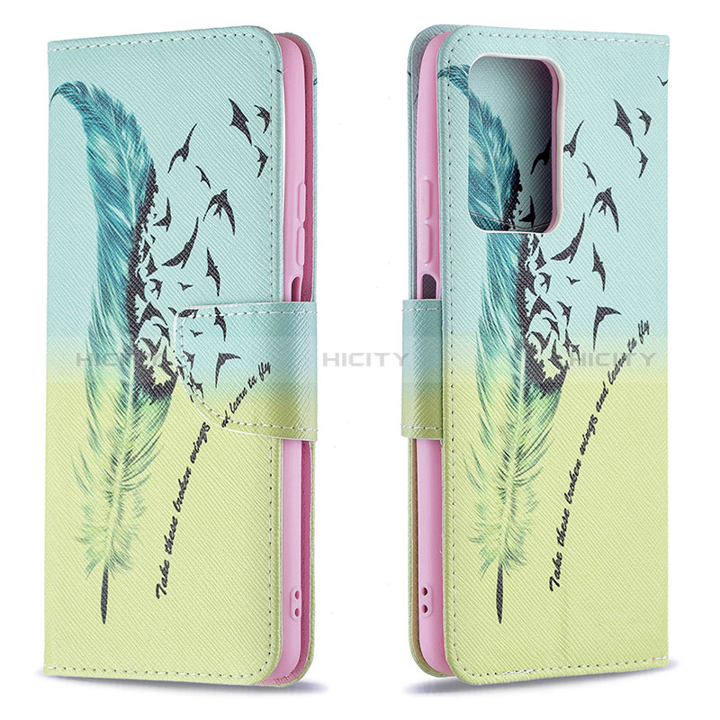 Funda de Cuero Cartera con Soporte Patron de Moda Carcasa B01F para Xiaomi Mi 11T 5G