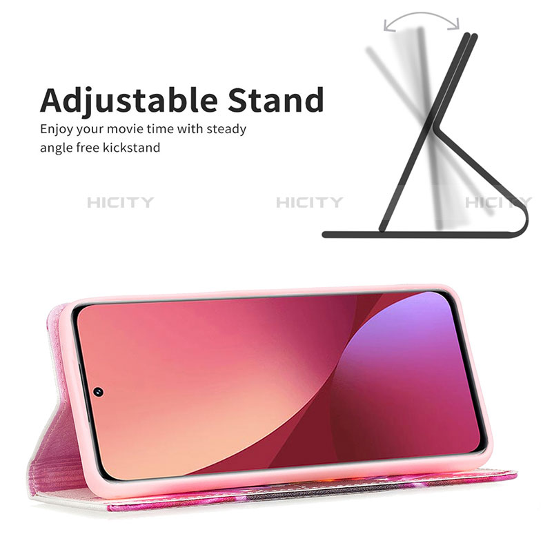 Funda de Cuero Cartera con Soporte Patron de Moda Carcasa B01F para Xiaomi Mi 12 Pro 5G