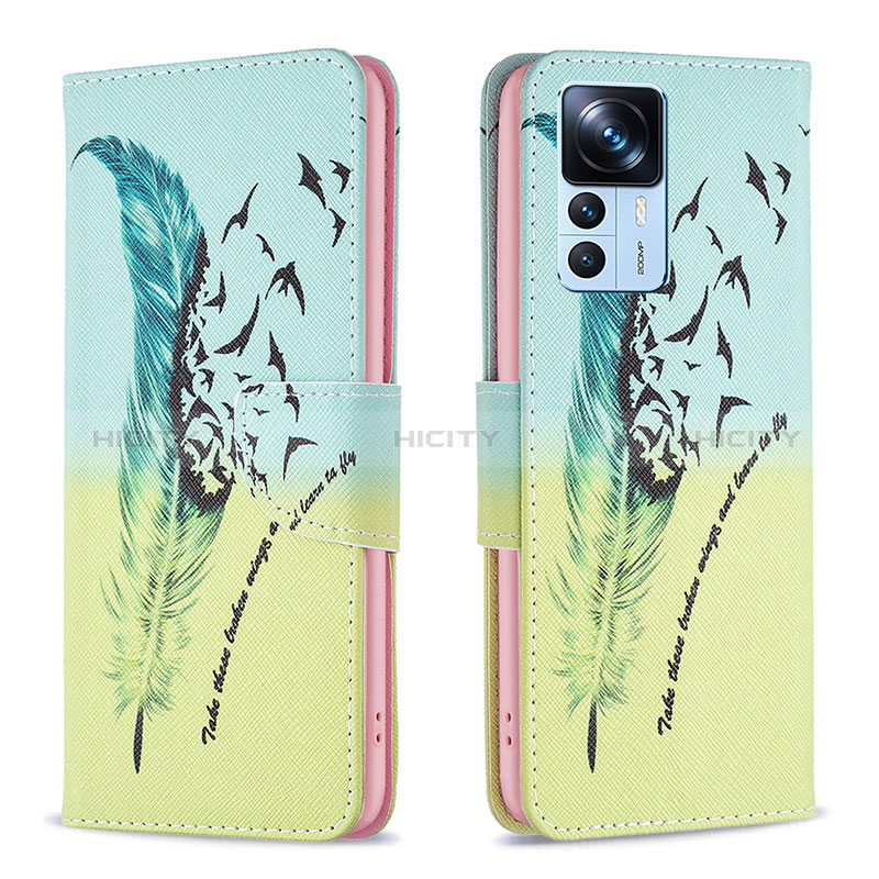 Funda de Cuero Cartera con Soporte Patron de Moda Carcasa B01F para Xiaomi Redmi K50 Ultra 5G