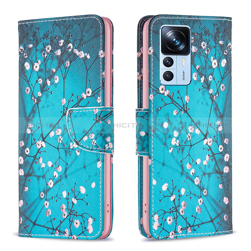 Funda de Cuero Cartera con Soporte Patron de Moda Carcasa B01F para Xiaomi Redmi K50 Ultra 5G