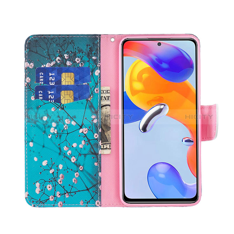 Funda de Cuero Cartera con Soporte Patron de Moda Carcasa B01F para Xiaomi Redmi Note 12 Pro 4G