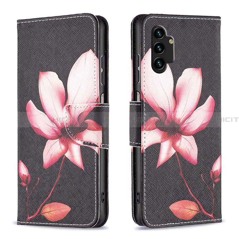 Funda de Cuero Cartera con Soporte Patron de Moda Carcasa B03F para Samsung Galaxy A13 4G