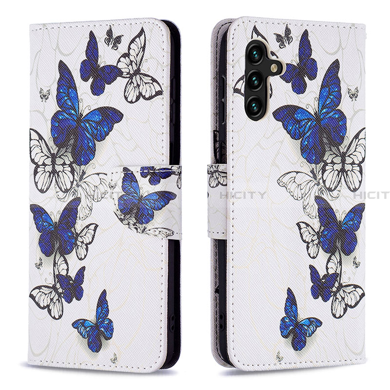 Funda de Cuero Cartera con Soporte Patron de Moda Carcasa B03F para Samsung Galaxy A13 5G