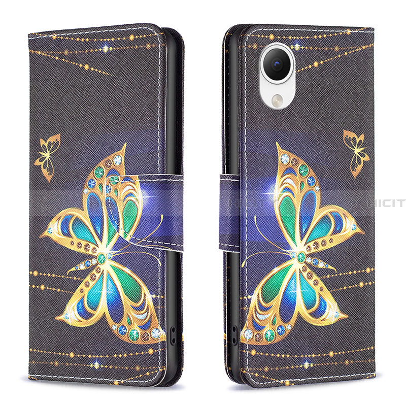 Funda de Cuero Cartera con Soporte Patron de Moda Carcasa B03F para Samsung Galaxy A23s