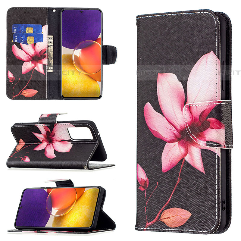 Funda de Cuero Cartera con Soporte Patron de Moda Carcasa B03F para Samsung Galaxy A24 4G