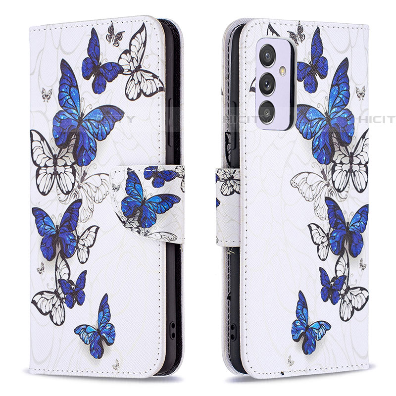 Funda de Cuero Cartera con Soporte Patron de Moda Carcasa B03F para Samsung Galaxy A24 4G