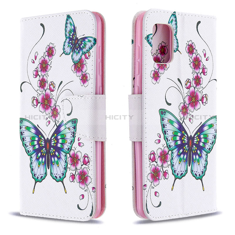 Funda de Cuero Cartera con Soporte Patron de Moda Carcasa B03F para Samsung Galaxy A31