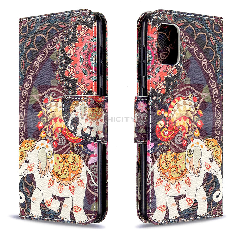 Funda de Cuero Cartera con Soporte Patron de Moda Carcasa B03F para Samsung Galaxy A31