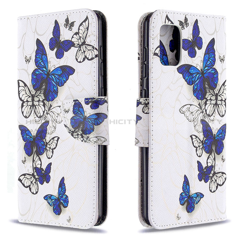 Funda de Cuero Cartera con Soporte Patron de Moda Carcasa B03F para Samsung Galaxy A31