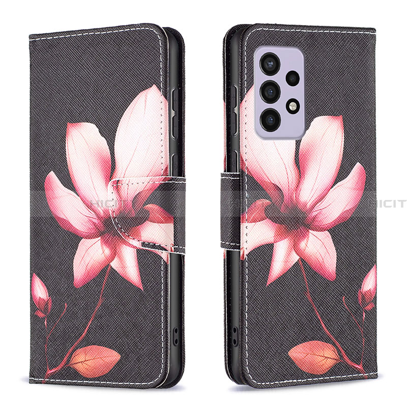 Funda de Cuero Cartera con Soporte Patron de Moda Carcasa B03F para Samsung Galaxy A33 5G