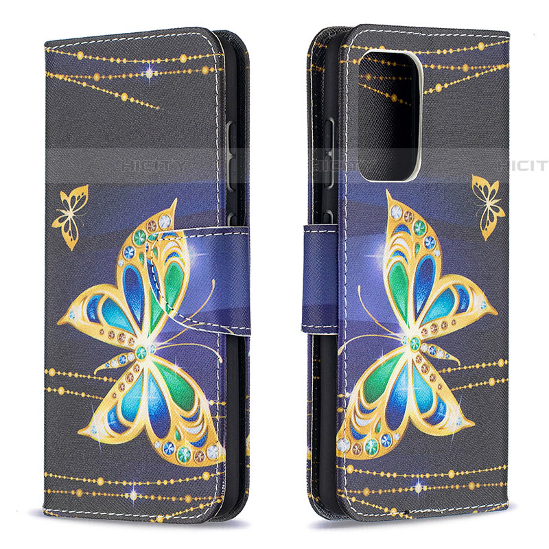 Funda de Cuero Cartera con Soporte Patron de Moda Carcasa B03F para Samsung Galaxy A52 5G