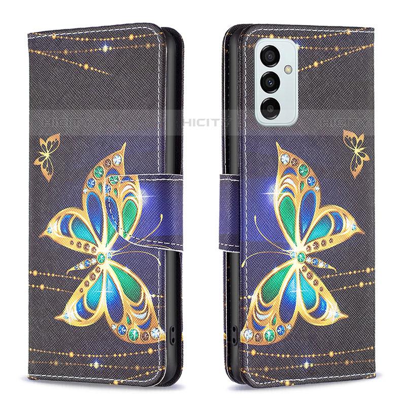 Funda de Cuero Cartera con Soporte Patron de Moda Carcasa B03F para Samsung Galaxy M23 5G